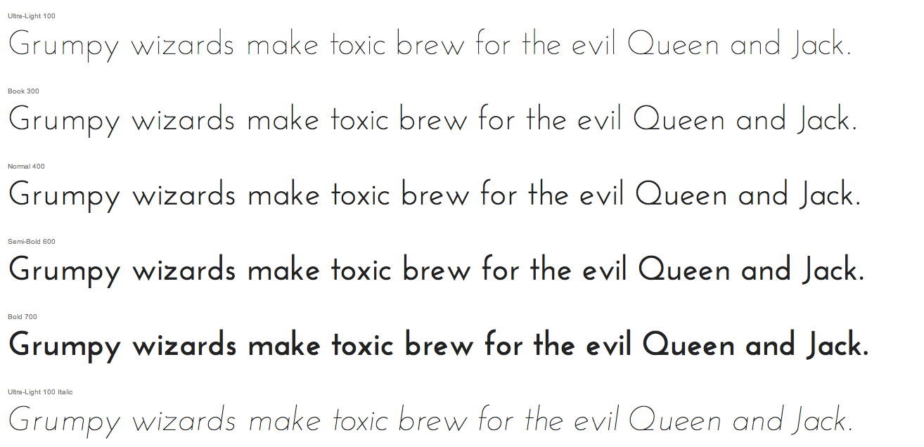 Josefin Sans
